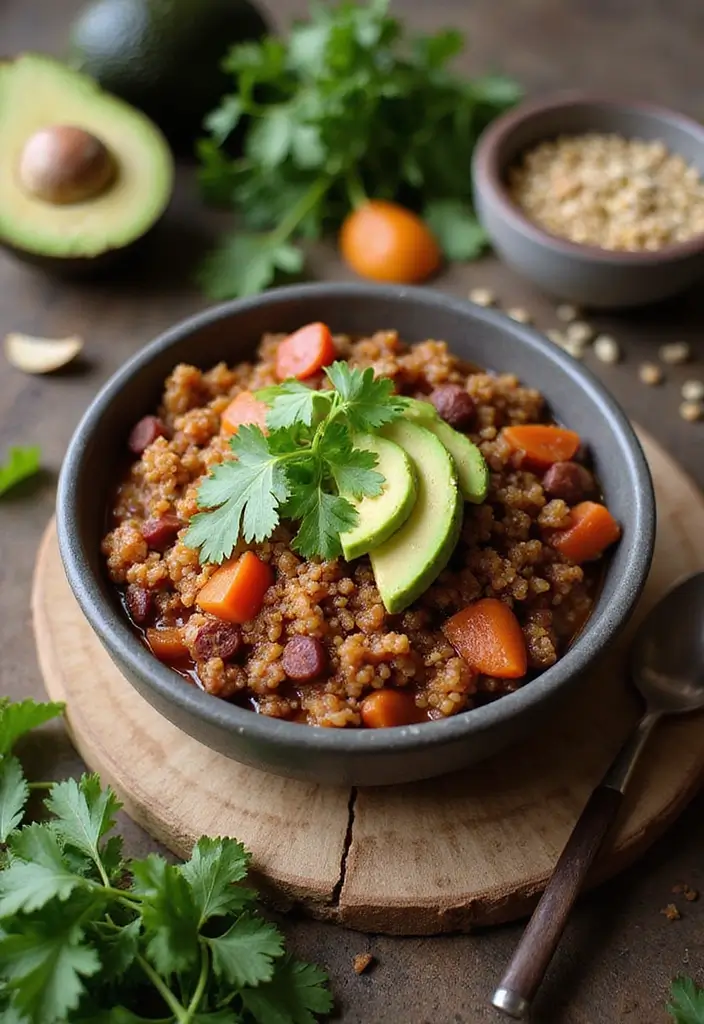 25 Award Winning Crock Pot Soup Recipes to Warm You Up 78 25 Award Winning Crock Pot Soup Recipes to Warm You Up - 12. Vegan Chili with Quinoa