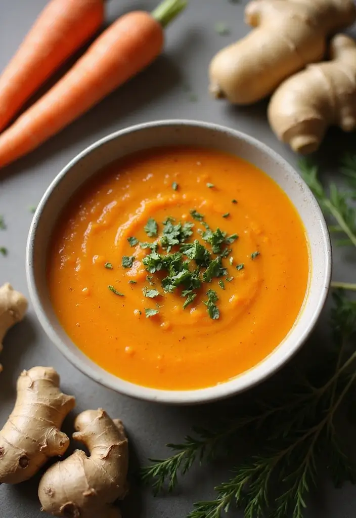 25 Award Winning Crock Pot Soup Recipes to Warm You Up 148 25 Award Winning Crock Pot Soup Recipes to Warm You Up - 22. Vegan Ginger Carrot Soup