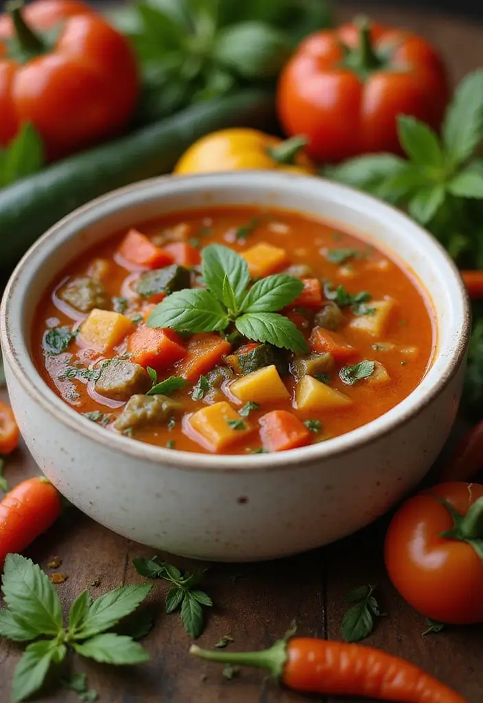 25 Award Winning Crock Pot Soup Recipes to Warm You Up 169 25 Award Winning Crock Pot Soup Recipes to Warm You Up - 25. Vegan Italian Vegetable Soup