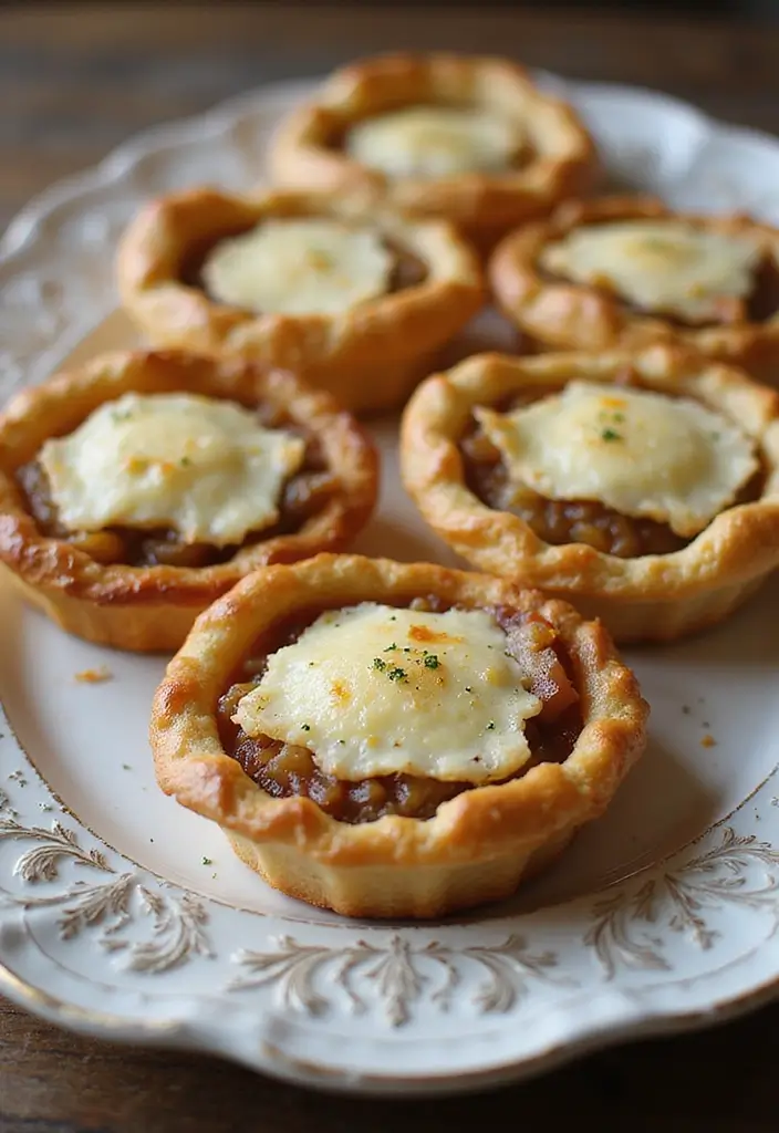 25 Canned French Onion Soup Recipes That Feel Homemade 144 25 Canned French Onion Soup Recipes That Feel Homemade - 22. French Onion Soup Tarts
