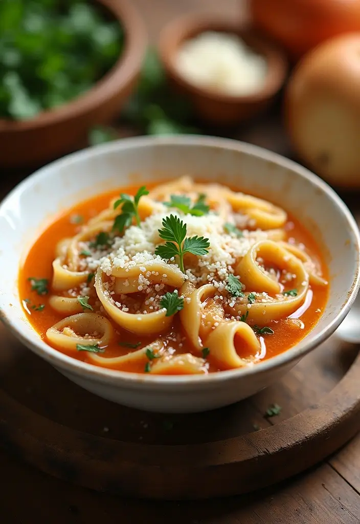 25 Canned French Onion Soup Recipes That Feel Homemade 22 25 Canned French Onion Soup Recipes That Feel Homemade - 4. French Onion Soup Pasta