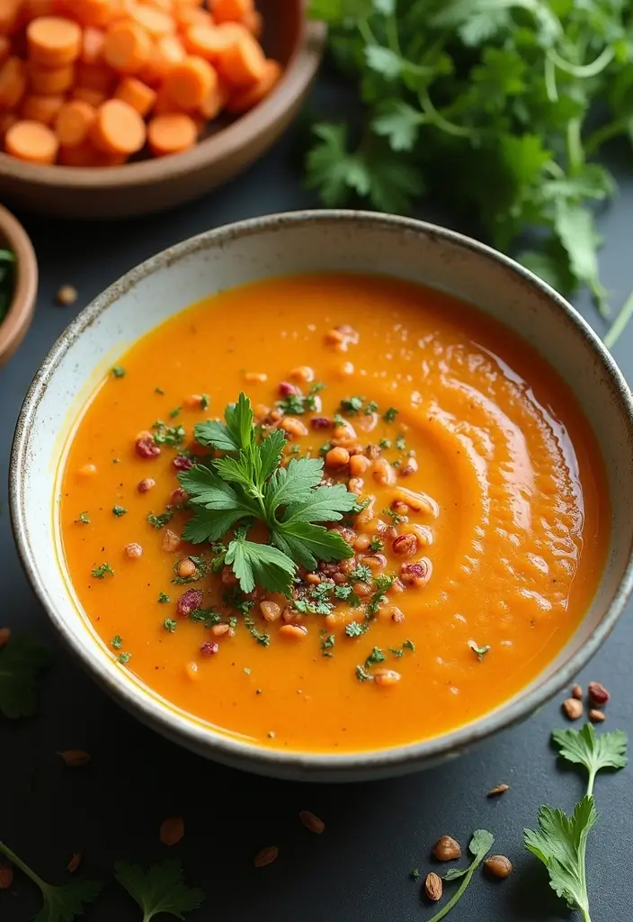 25 Carrot and Lentil Soup Recipes That Are Healthy and Filling 82 25 Carrot and Lentil Soup Recipes That Are Healthy and Filling - 14. Carrot and Lentil Detox Soup
