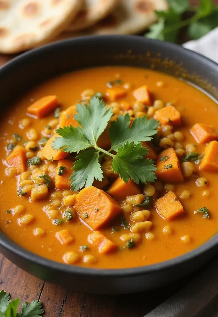 25 Carrot and Lentil Soup Recipes That Are Healthy and Filling 22 25 Carrot and Lentil Soup Recipes That Are Healthy and Filling - 4. Curried Carrot and Lentil Soup