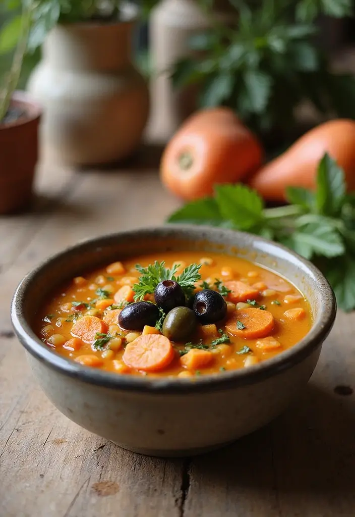 25 Carrot and Lentil Soup Recipes That Are Healthy and Filling 29 25 Carrot and Lentil Soup Recipes That Are Healthy and Filling - 5. Mediterranean Carrot and Lentil Soup