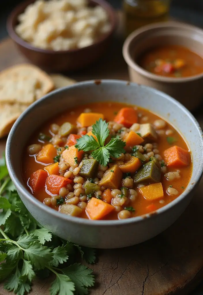 25 Carrot and Lentil Soup Recipes That Are Healthy and Filling 36 25 Carrot and Lentil Soup Recipes That Are Healthy and Filling - 6. Chunky Vegetable and Lentil Soup
