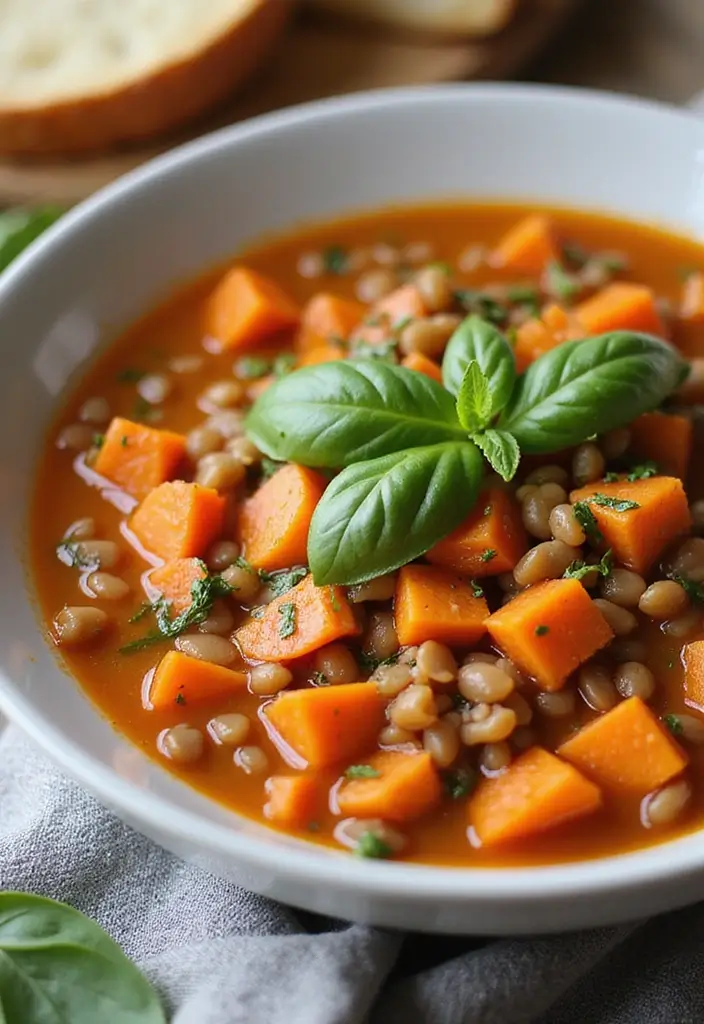 25 Carrot and Lentil Soup Recipes That Are Healthy and Filling 41 25 Carrot and Lentil Soup Recipes That Are Healthy and Filling - 7. Tomato Basil Carrot and Lentil Soup