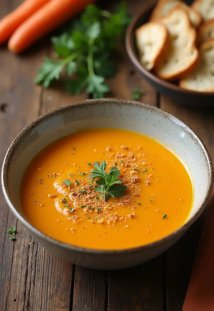 25 Carrot and Potato Soup Recipes for Simple Weeknights 1 25 Carrot and Potato Soup Recipes for Simple Weeknights - 1. Creamy Carrot and Potato Soup
