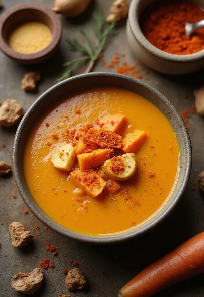 25 Carrot and Potato Soup Recipes for Simple Weeknights 76 25 Carrot and Potato Soup Recipes for Simple Weeknights - 12. Smoky Carrot and Potato Soup