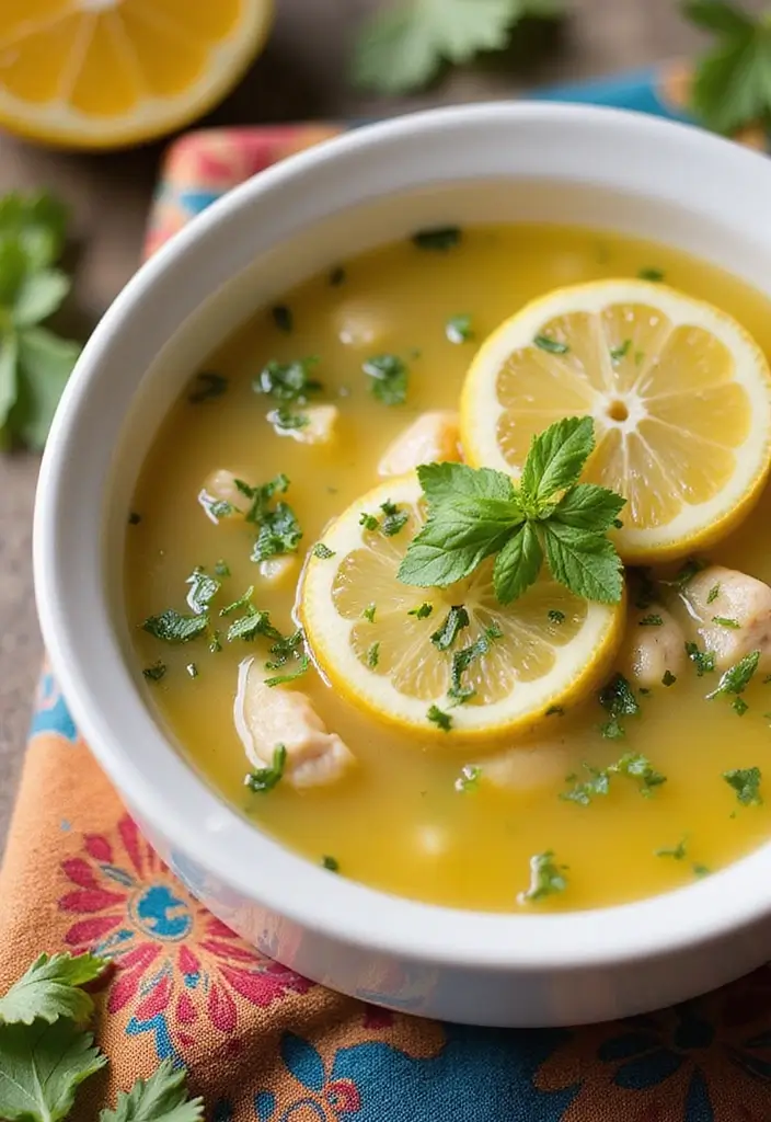 25 Chicken Soup or Stew Recipes for Comforting Dinners 15 25 Chicken Soup or Stew Recipes for Comforting Dinners - 3. Lemon Herb Chicken Soup