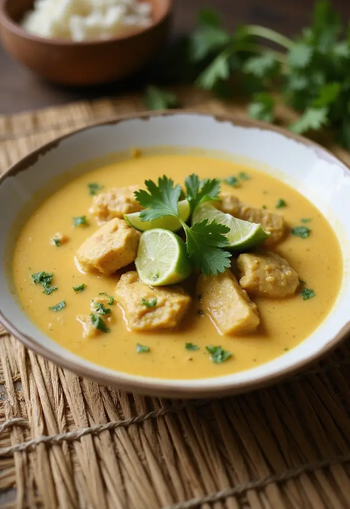 25 Chicken Soup or Stew Recipes for Comforting Dinners 29 25 Chicken Soup or Stew Recipes for Comforting Dinners - 5. Coconut Curry Chicken Soup