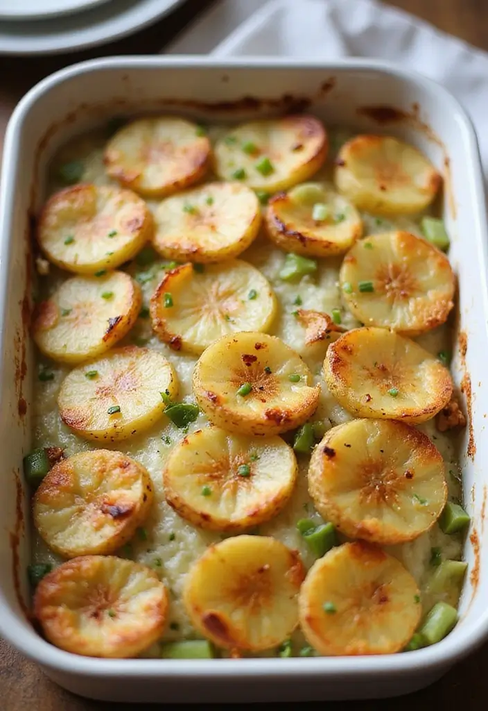 25 Delicious Recipes with Cream of Potato Soup for Comfort Nights 86 25 Delicious Recipes with Cream of Potato Soup for Comfort Nights - 14. Potato and Leek Gratin