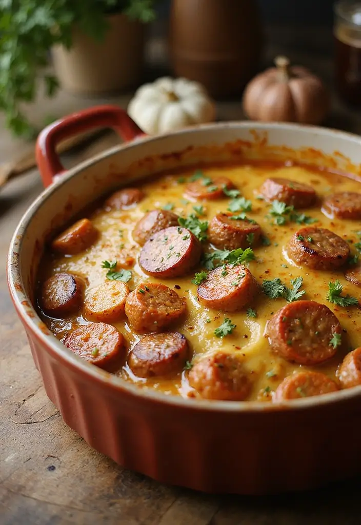 25 Delicious Recipes with Cream of Potato Soup for Comfort Nights 128 25 Delicious Recipes with Cream of Potato Soup for Comfort Nights - 20. Creamy Italian Sausage and Potato Bake
