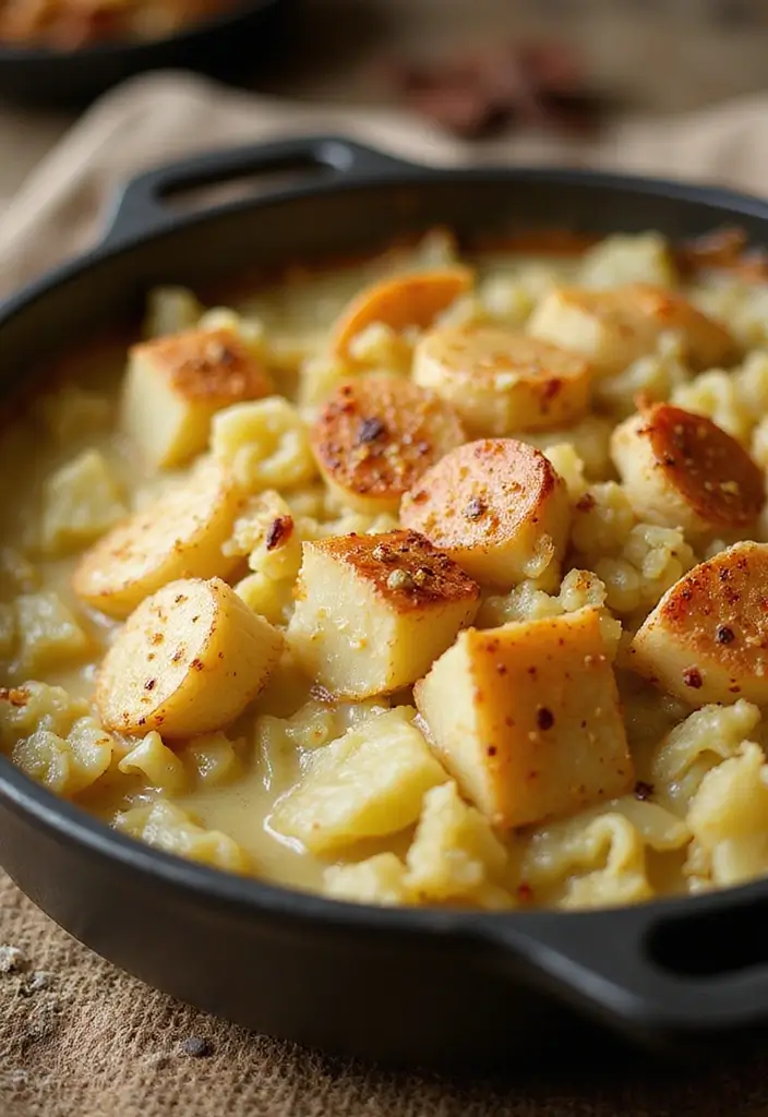 25 Delicious Recipes with Cream of Potato Soup for Comfort Nights 133 25 Delicious Recipes with Cream of Potato Soup for Comfort Nights - 21. Creamy Cabbage and Potato Casserole