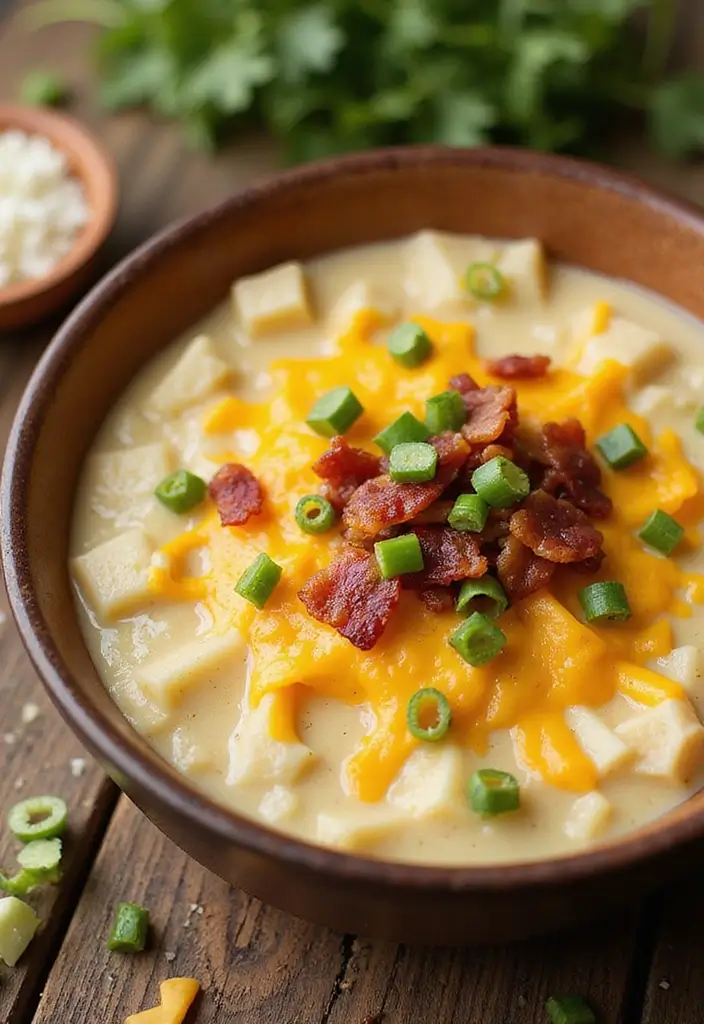 25 Delicious Recipes with Cream of Potato Soup for Comfort Nights 15 25 Delicious Recipes with Cream of Potato Soup for Comfort Nights - 3. Loaded Potato Soup Casserole