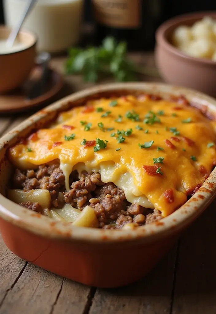 25 Delicious Recipes with Cream of Potato Soup for Comfort Nights 22 25 Delicious Recipes with Cream of Potato Soup for Comfort Nights - 4. Beef and Potato Casserole