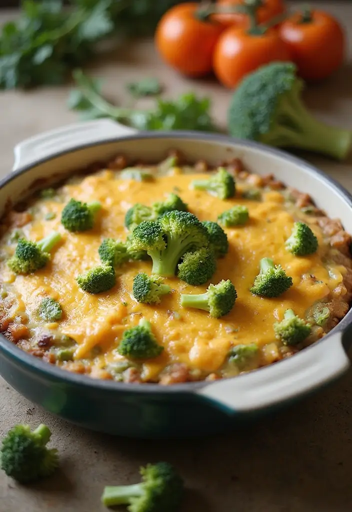 25 Delicious Recipes with Cream of Potato Soup for Comfort Nights 27 25 Delicious Recipes with Cream of Potato Soup for Comfort Nights - 5. Broccoli Cheese Potato Bake