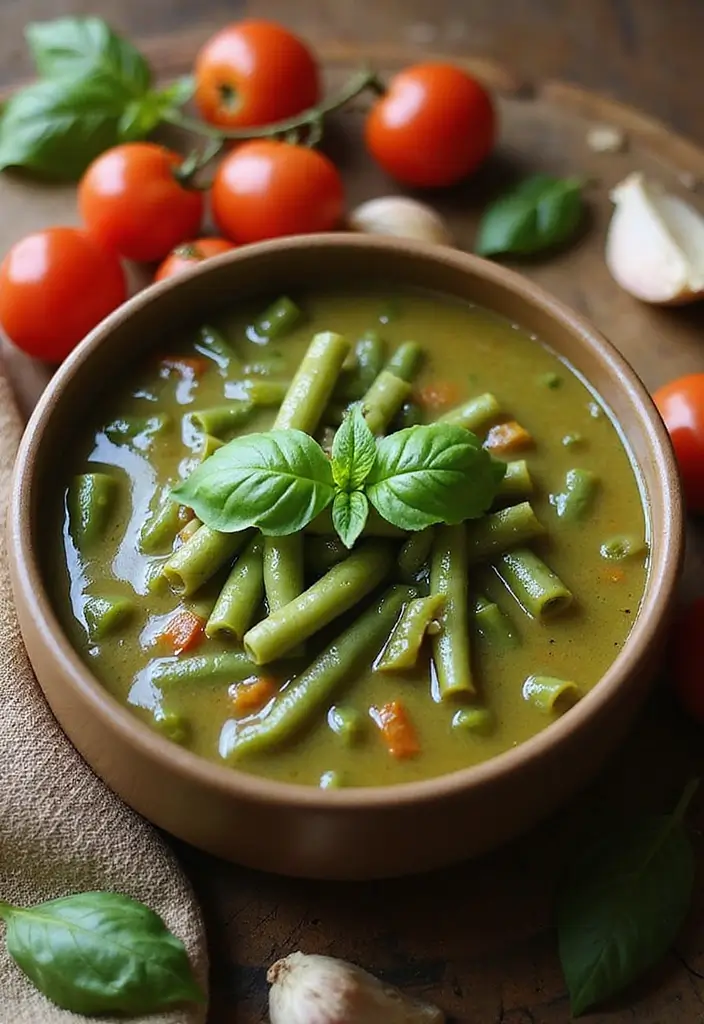 25 Fresh Green Bean Soup Recipes for a Light Dinner - 14. Italian Green Bean Soup