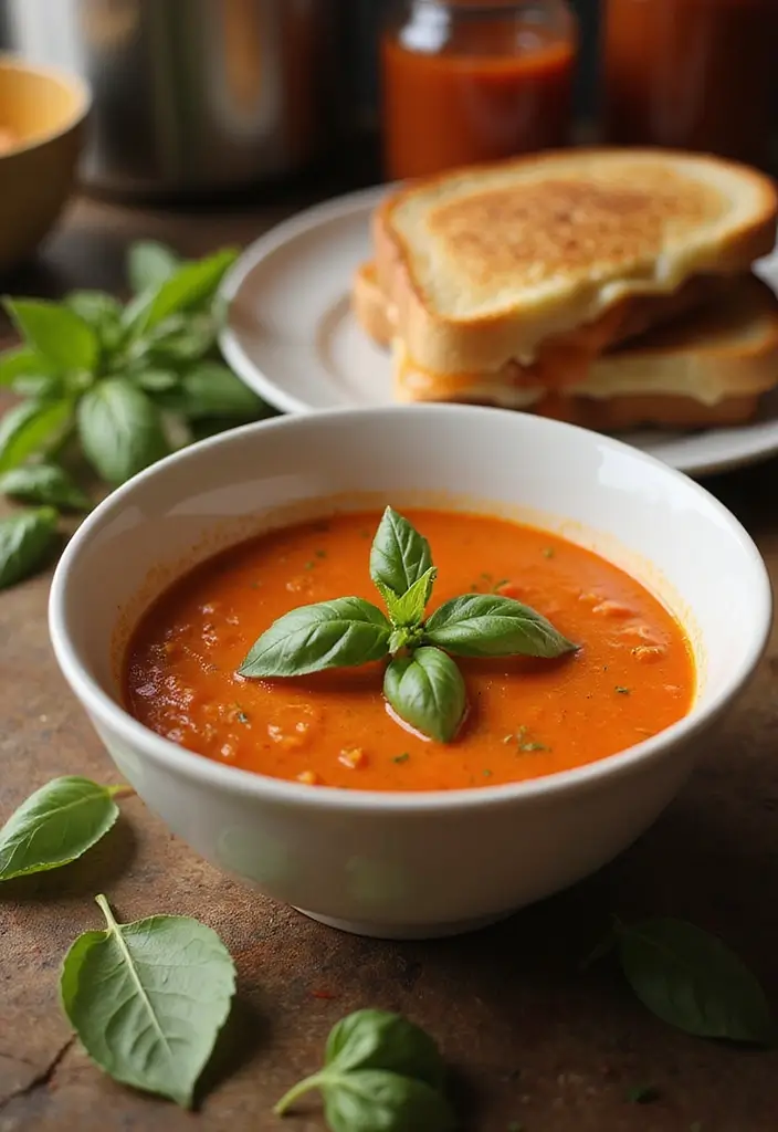 25 Gluten Free Crock Pot Soup Recipes for Busy Days 1 25 Gluten Free Crock Pot Soup Recipes for Busy Days - 1. Creamy Tomato Basil Soup