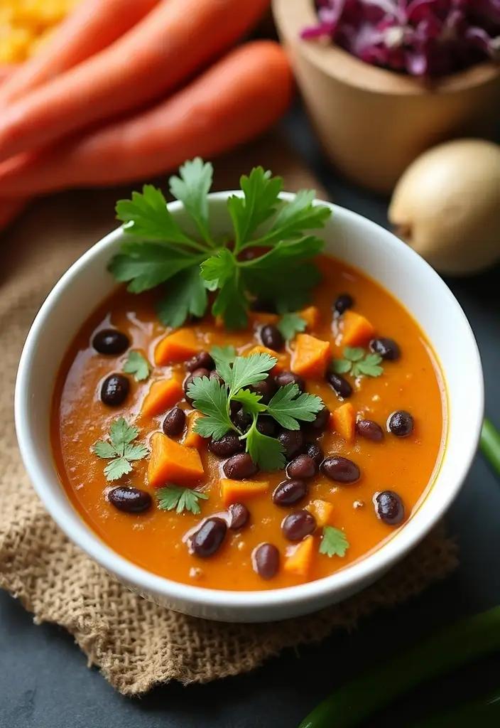 25 Gluten Free Crock Pot Soup Recipes for Busy Days 69 25 Gluten Free Crock Pot Soup Recipes for Busy Days - 11. Sweet Potato and Black Bean Soup