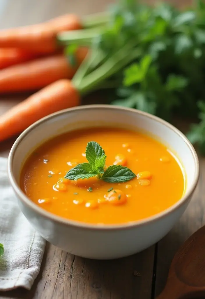 25 Gluten Free Crock Pot Soup Recipes for Busy Days 111 25 Gluten Free Crock Pot Soup Recipes for Busy Days - 17. Carrot Ginger Soup