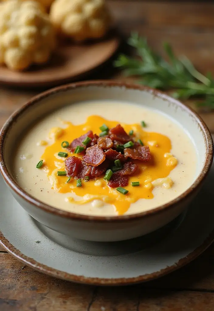 25 Gluten Free Crock Pot Soup Recipes for Busy Days 132 25 Gluten Free Crock Pot Soup Recipes for Busy Days - 20. Cheesy Cauliflower Soup