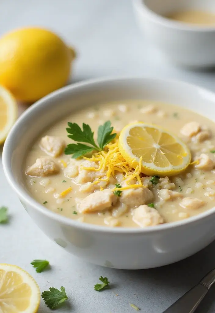 25 Gluten Free Crock Pot Soup Recipes for Busy Days 158 25 Gluten Free Crock Pot Soup Recipes for Busy Days - 24. Lemon Chicken Rice Soup