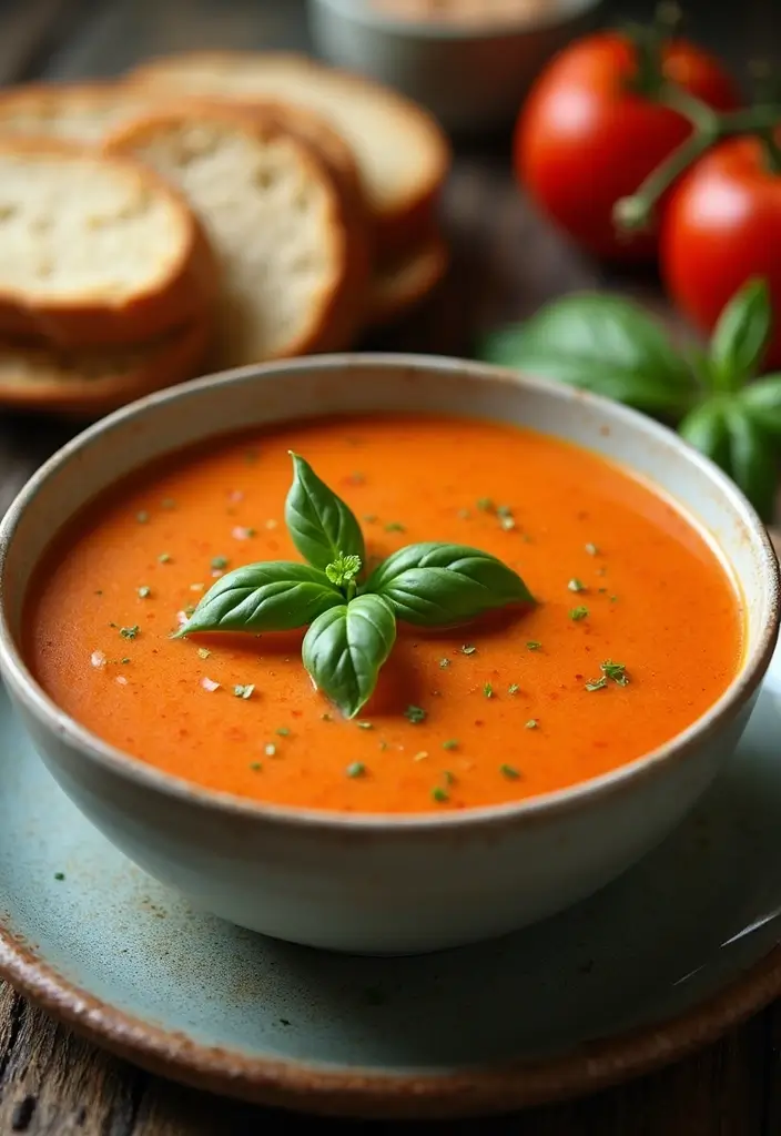 25 Gluten Free Crock Pot Soup Recipes for Busy Days 163 25 Gluten Free Crock Pot Soup Recipes for Busy Days - 25. Tomato Basil Bisque