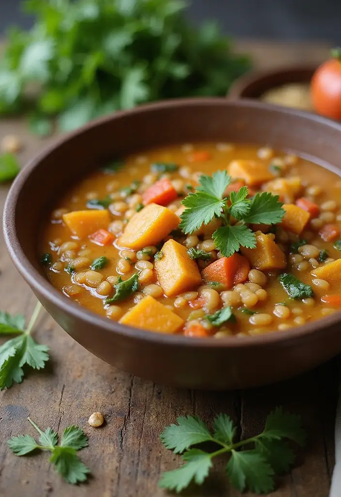 25 Gluten Free Crock Pot Soup Recipes for Busy Days 36 25 Gluten Free Crock Pot Soup Recipes for Busy Days - 6. Vegetable Lentil Soup