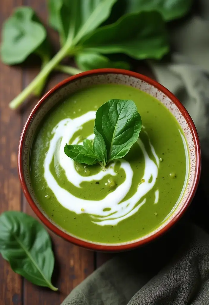 25 Healthy Soup Recipes for Diabetics That Taste Great 86 25 Healthy Soup Recipes for Diabetics That Taste Great - 14. Creamy Spinach Soup