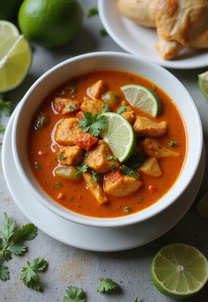 25 Healthy Soup Recipes for Diabetics That Taste Great 93 25 Healthy Soup Recipes for Diabetics That Taste Great - 15. Chili and Lime Chicken Soup