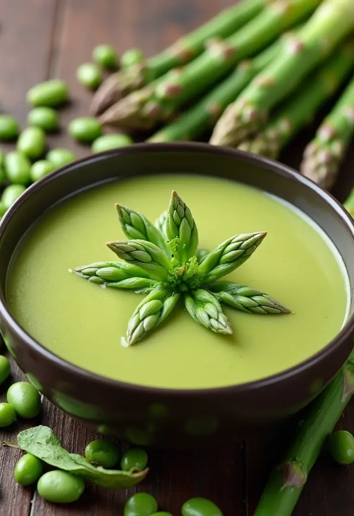 25 Healthy Soup Recipes for Diabetics That Taste Great 121 25 Healthy Soup Recipes for Diabetics That Taste Great - 19. Asparagus and Pea Soup