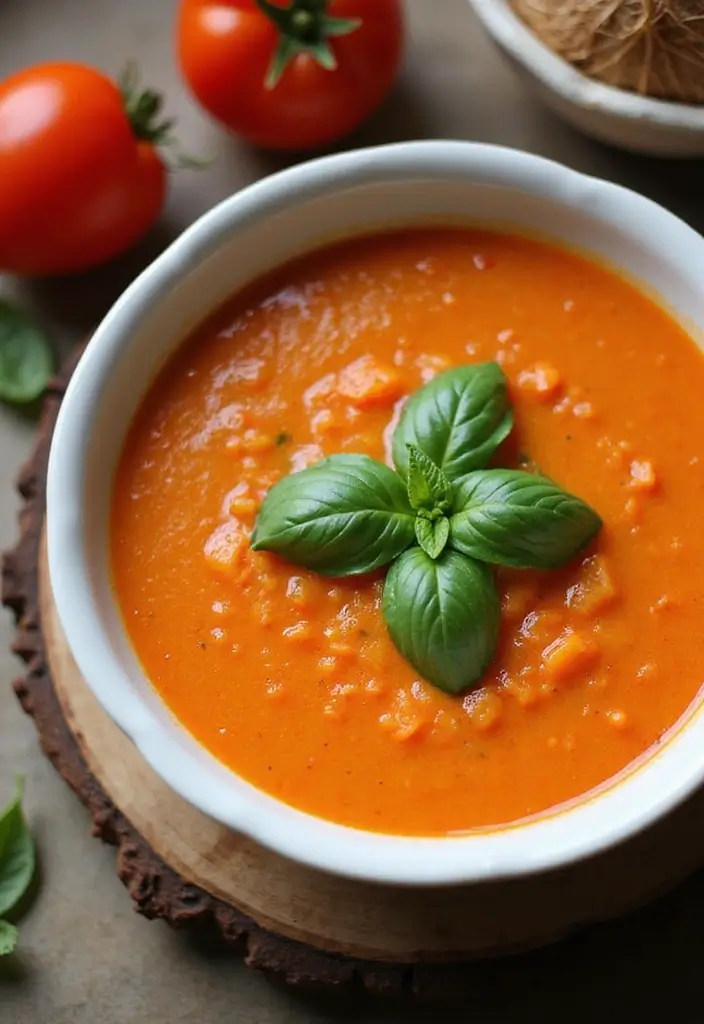 25 Healthy Soup Recipes for Diabetics That Taste Great 149 25 Healthy Soup Recipes for Diabetics That Taste Great - 23. Tomato Basil Coconut Soup