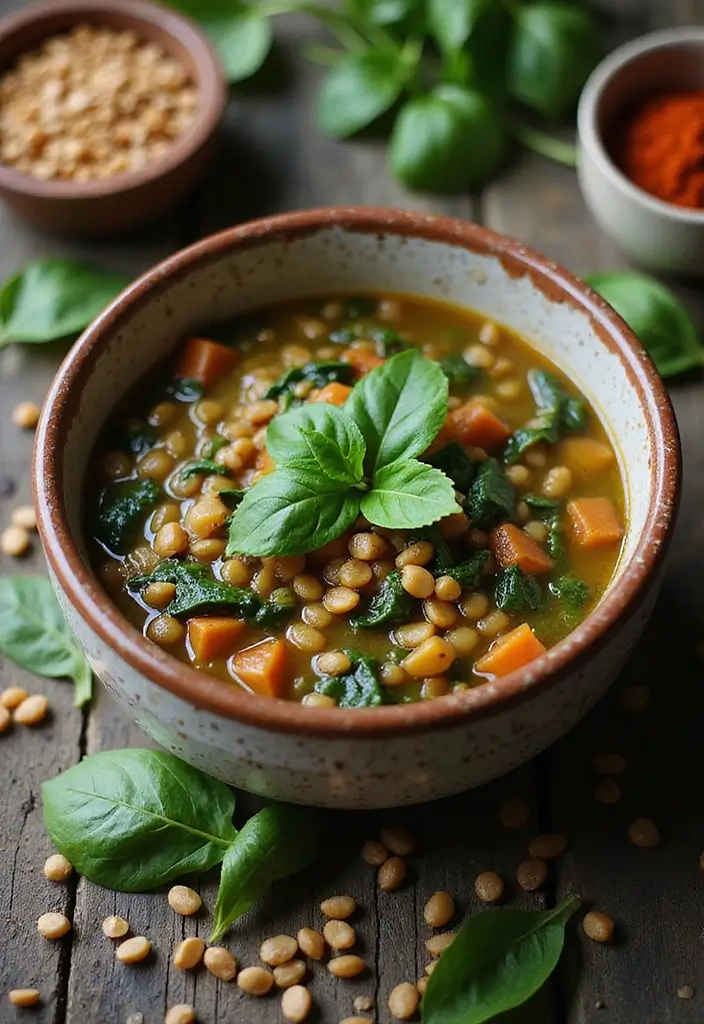 25 Healthy Soup Recipes for Diabetics That Taste Great 34 25 Healthy Soup Recipes for Diabetics That Taste Great - 6. Spinach and Lentil Soup