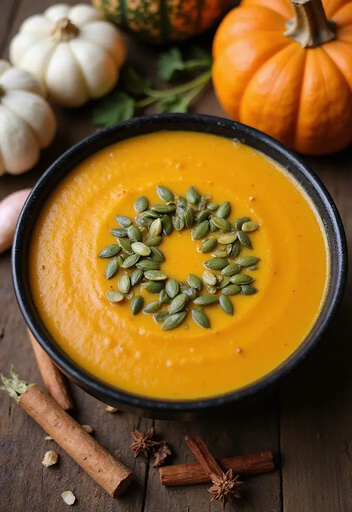 25 Instant Pot Fall Soup Recipes for Quick Warm Meals - 1. Creamy Pumpkin Soup