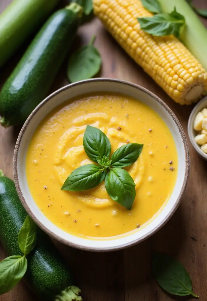 25 Instant Pot Fall Soup Recipes for Quick Warm Meals - 12. Zucchini and Corn Soup
