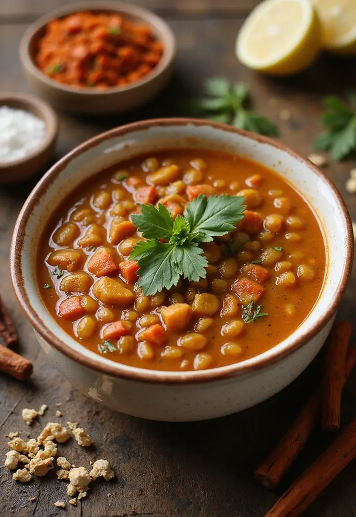 25 Instant Pot Fall Soup Recipes for Quick Warm Meals - 19. Moroccan Spiced Lentil Soup