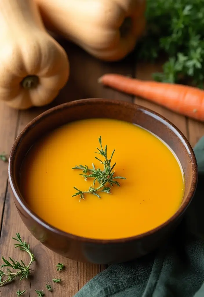 25 Instant Pot Fall Soup Recipes for Quick Warm Meals - 2. Hearty Butternut Squash Soup