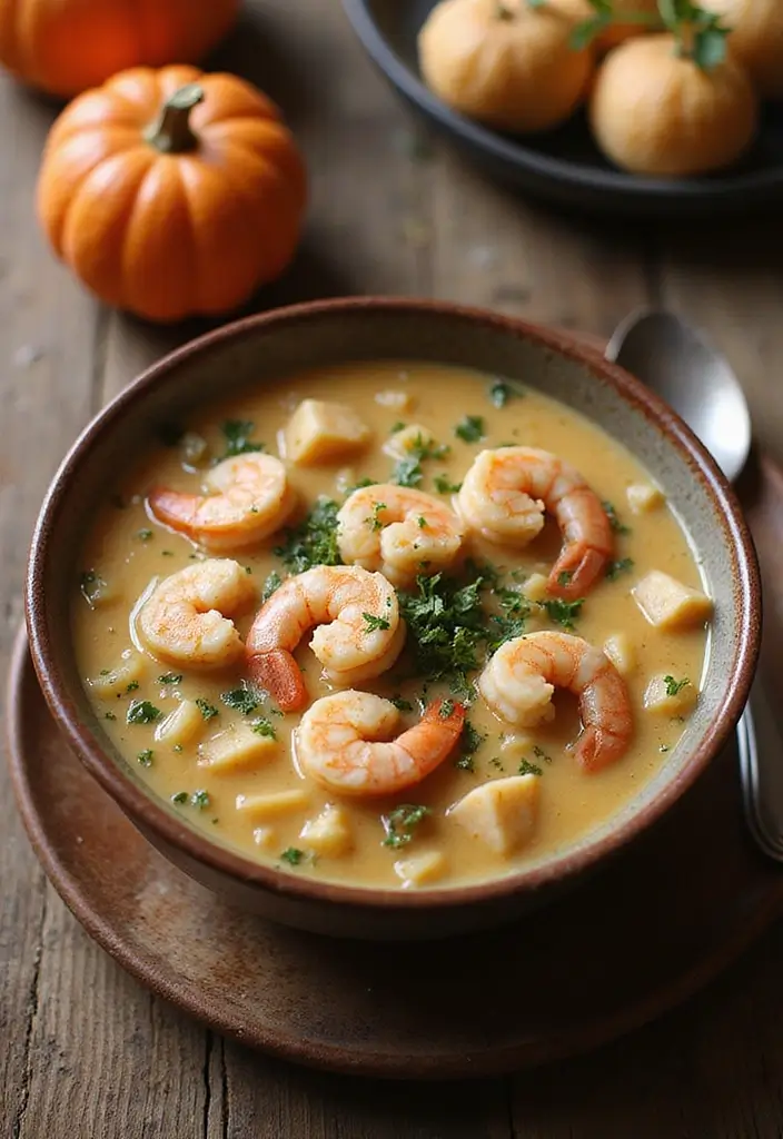 25 Instant Pot Fall Soup Recipes for Quick Warm Meals - 23. Seafood Chowder