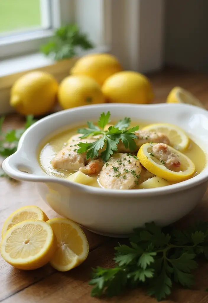 25 Instant Pot Fall Soup Recipes for Quick Warm Meals - 25. Greek Lemon Chicken Soup