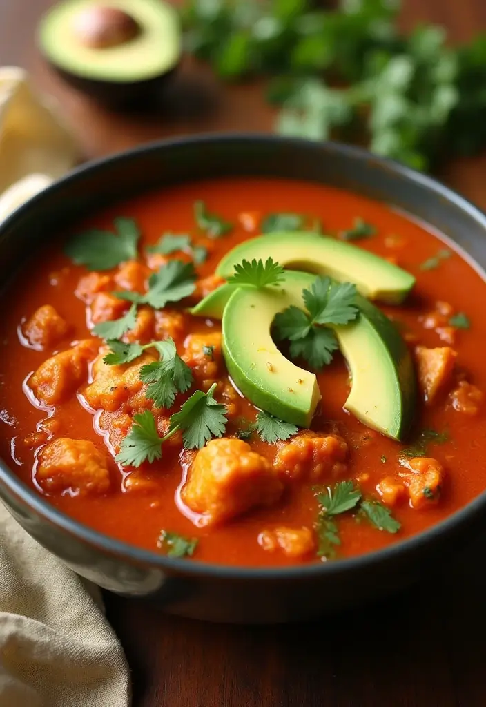 25 Keto Chicken Soup Recipes That Are Low Carb and Delicious 8 25 Keto Chicken Soup Recipes That Are Low Carb and Delicious - 2. Spicy Chipotle Chicken Soup