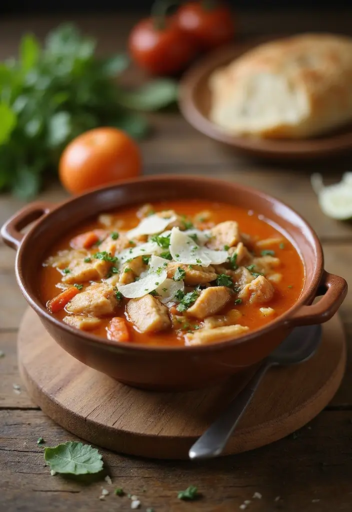 25 Keto Chicken Soup Recipes That Are Low Carb and Delicious 27 25 Keto Chicken Soup Recipes That Are Low Carb and Delicious - 5. Italian Chicken Soup