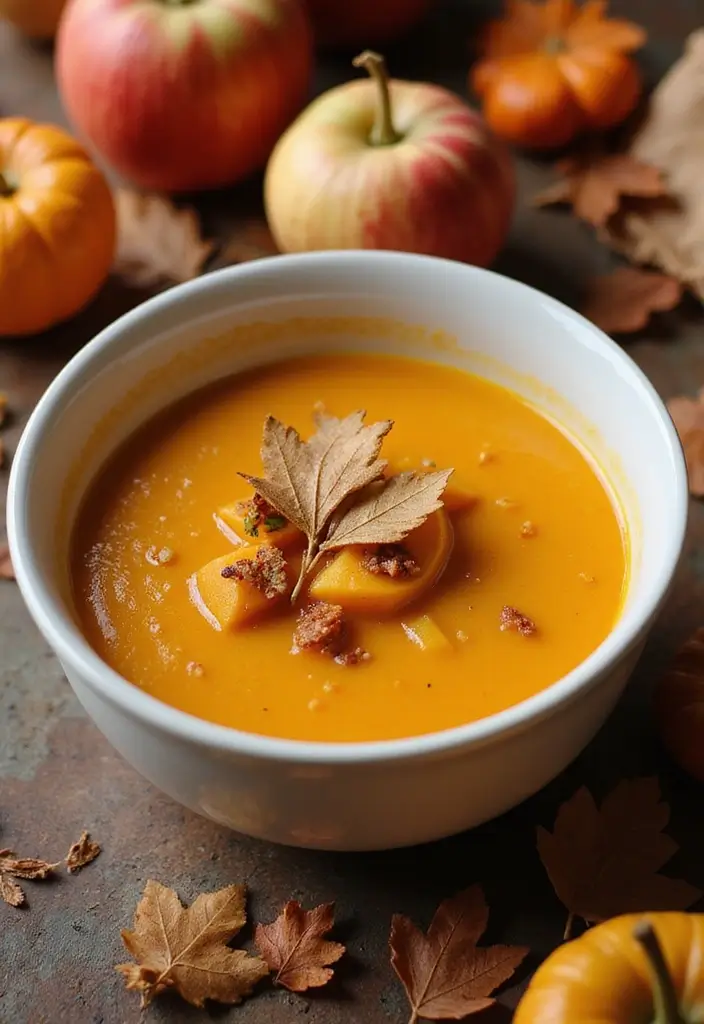 25 Low Carb Keto Fall Soup Recipes to Keep You Warm 151 25 Low Carb Keto Fall Soup Recipes to Keep You Warm - 23. Pumpkin and Apple Soup