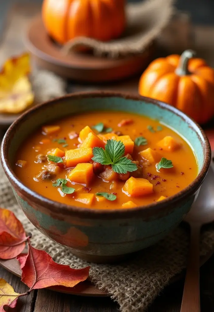 25 Low Carb Keto Fall Soup Recipes to Keep You Warm 29 25 Low Carb Keto Fall Soup Recipes to Keep You Warm - 5. Autumn Vegetable Soup with Squash