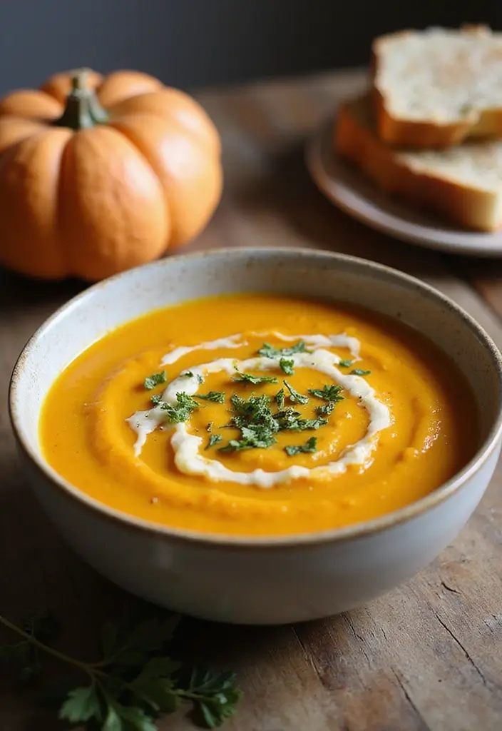 25 Low Carb Keto Fall Soup Recipes to Keep You Warm 36 25 Low Carb Keto Fall Soup Recipes to Keep You Warm - 6. Roasted Pumpkin and Leek Soup