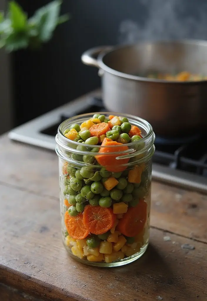 25 Mason Jar Dry Soup Mix Recipes for Meal Prep Lovers 1 25 Mason Jar Dry Soup Mix Recipes for Meal Prep Lovers - 1. Classic Vegetable Soup Mix