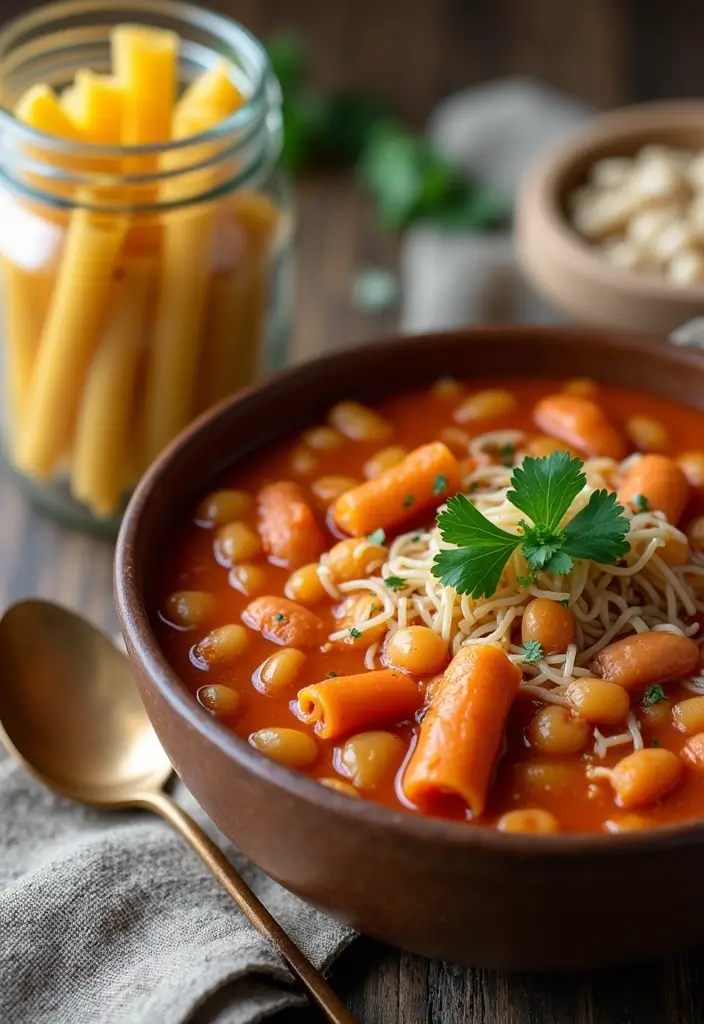 25 Mason Jar Dry Soup Mix Recipes for Meal Prep Lovers 65 25 Mason Jar Dry Soup Mix Recipes for Meal Prep Lovers - 11. Italian Pasta E Fagioli Soup Mix