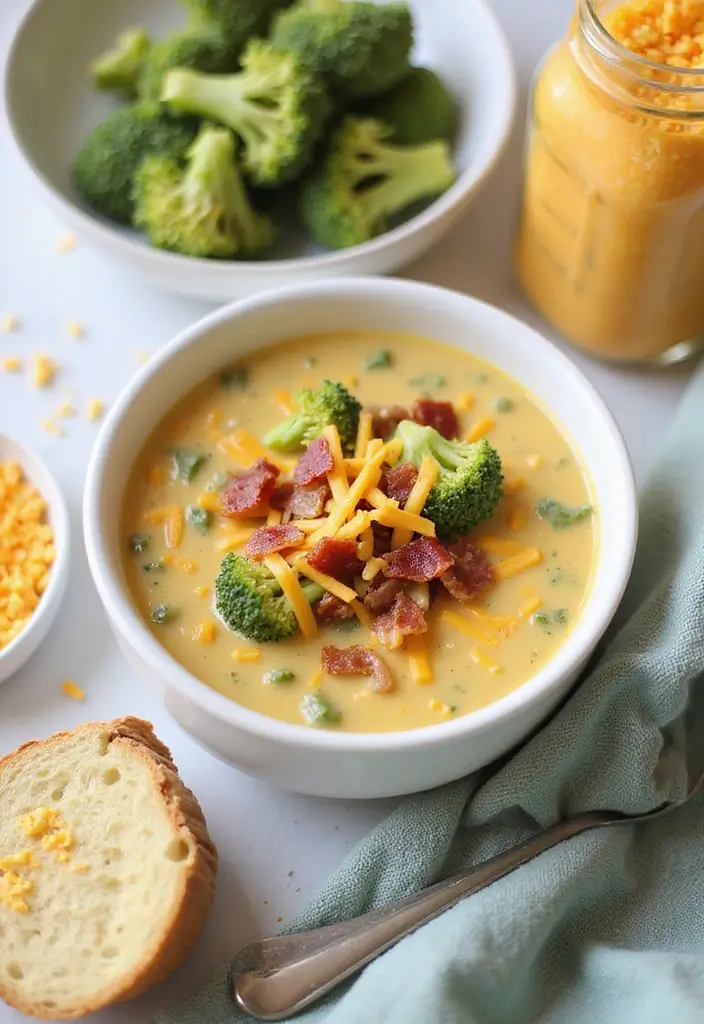 25 Mason Jar Dry Soup Mix Recipes for Meal Prep Lovers 93 25 Mason Jar Dry Soup Mix Recipes for Meal Prep Lovers - 15. Cheesy Broccoli Soup Mix