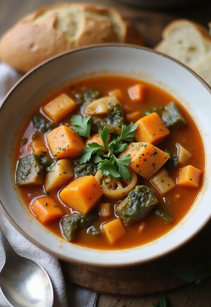 25 Old Fashioned Vegetable Soup Recipes from Scratch 1 25 Old Fashioned Vegetable Soup Recipes from Scratch - 1. Classic Hearty Vegetable Soup