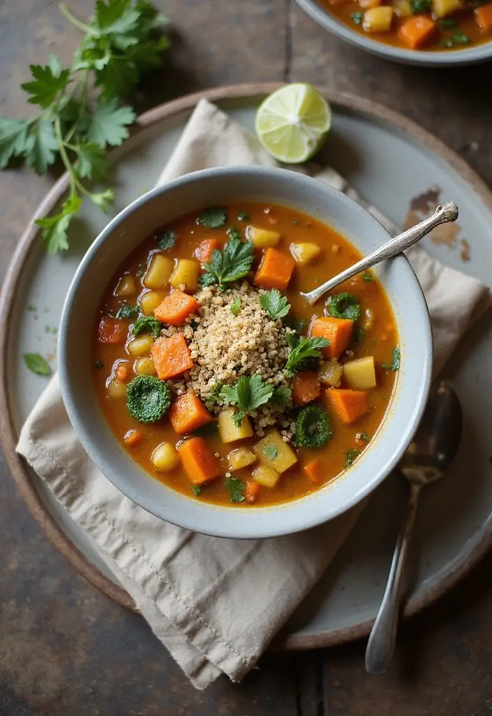 25 Old Fashioned Vegetable Soup Recipes from Scratch 146 25 Old Fashioned Vegetable Soup Recipes from Scratch - 22. Vegetable Quinoa Soup
