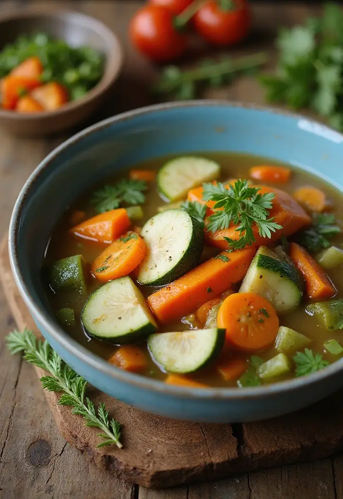 25 Old Fashioned Vegetable Soup Recipes from Scratch 160 25 Old Fashioned Vegetable Soup Recipes from Scratch - 24. Vegetable Stock Soup